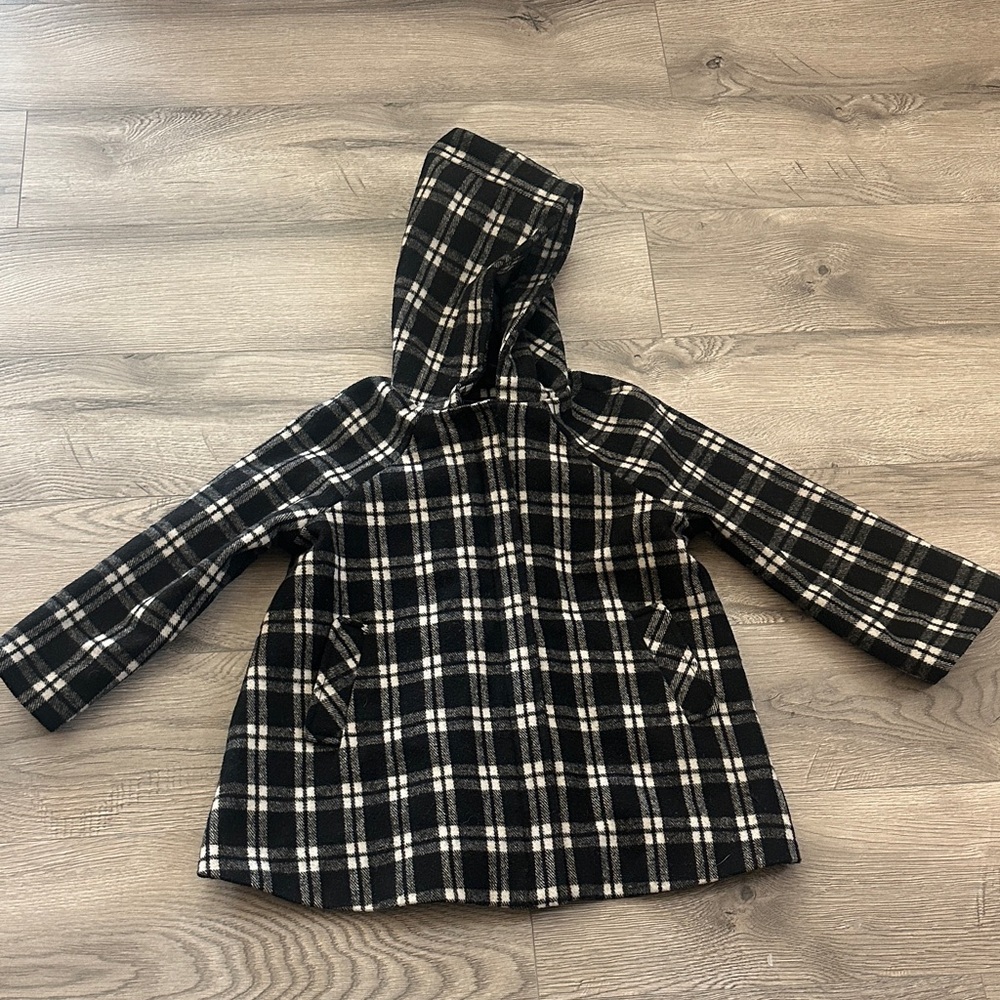 GAP Plaid Hooded Kids Jacket